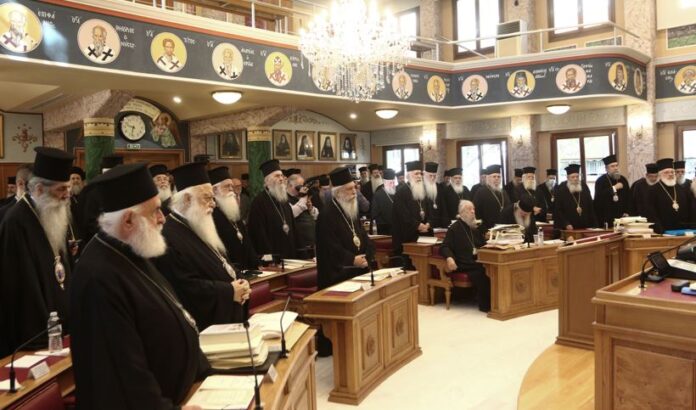 Ιερά Σύνοδος της Εκκλησίας - φωτο ΑΠΕ - Χρ. ΜΠΟΝΗΣ