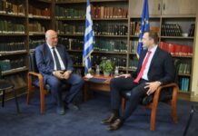 Συνάντηση Τσιάρα – Χάνσεν: Καθήκον μας να διασφαλίσουμε ότι η νέα ΚΑΠ θα παραμείνει εργαλείο ανάπτυξης, καινοτομίας και κοινωνικής συνοχής