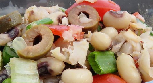 Μαυρομάτικα Φασόλια Σαλάτα 1