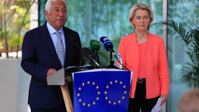 Φον Ντερ Λάιεν και Κόστα - φωτο ΑΠΕ