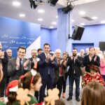 Χριστουγεννιάτικη γιορτή στα κεντρικά γραφεία της Νέας Δημοκρατίας