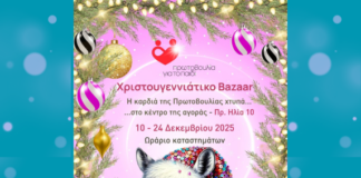Το Χριστουγεννιάτικο Παζάρι της «Πρωτοβουλίας για το Παιδί» άνοιξε τις πόρτες του!