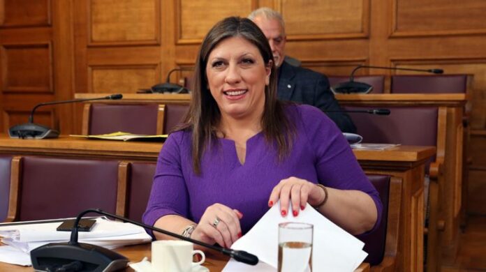 Ζωή Κωνσταντοπούλου - φωτο ΑΠΕ