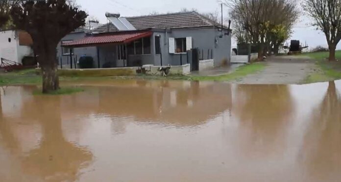 Καταστράφηκαν καλλιέργειες στην περιοχή των Φαρσάλων από την κακοκαιρία Byron