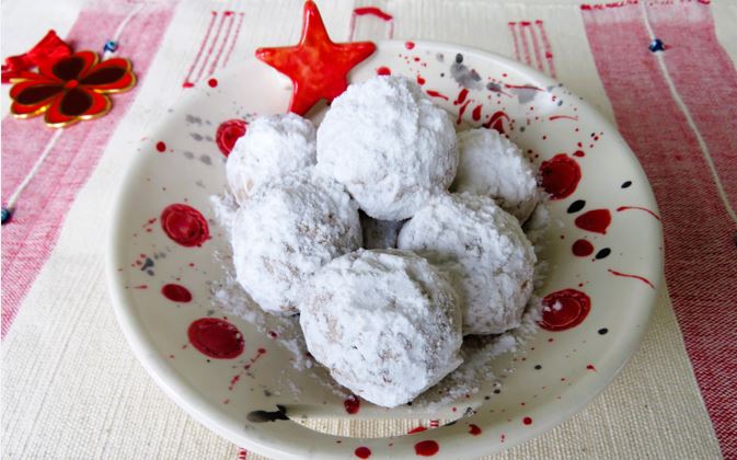 Κουραμπιέδες μπουκίτσες με μπαχαρικά