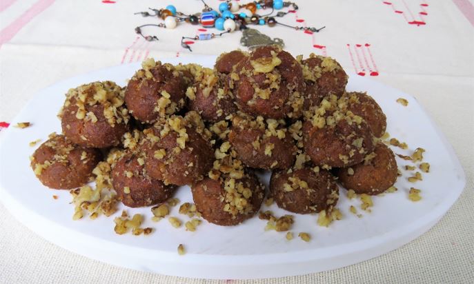 Μελομακάρονα μπουκίτσες