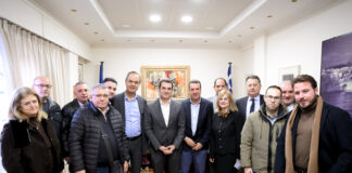 Επίσκεψη του Γραμματέα της Πολιτικής Επιτροπής της Νέας Δημοκρατίας Κώστα Σκρέκα στην Άρτα