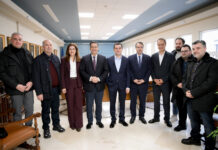 Επίσκεψη του Γραμματέα της Πολιτικής Επιτροπής της Νέας Δημοκρατίας Κώστα Σκρέκα στο Αγρίνιο