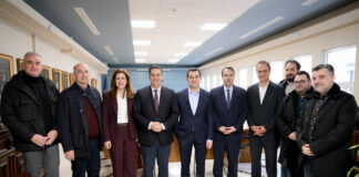 Επίσκεψη του Γραμματέα της Πολιτικής Επιτροπής της Νέας Δημοκρατίας Κώστα Σκρέκα στο Αγρίνιο