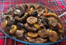 Μοσχαράκι με δαμάσκηνα και βερίκοκα – Αρώματα και γεύση μοναδική