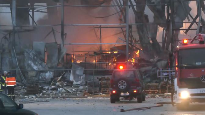 Πυργαγιά στην μπισκοτοβιομηχανία ΒΙΟΛΑΝΤΑ