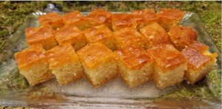 Ραβανί με ινδοκάρυδο – Γεύση Ανατολής