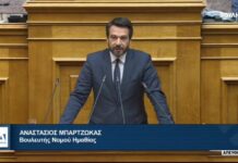 T. Μπαρτζώκας: “Ενισχύουμε τη Διαφάνεια, θωρακίζουμε τη θεσμική αξιοπιστία της Χώρας”
