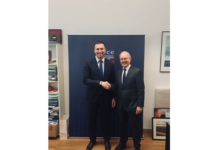 Συνάντηση Δ. Κιρμικίρογλου-Jan Braathu στον ΟΑΣΕ