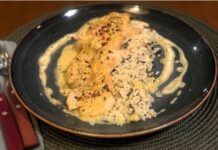 Κοτόπουλο με μουστάρδα και κρέμα γάλακτος – Super γεύση