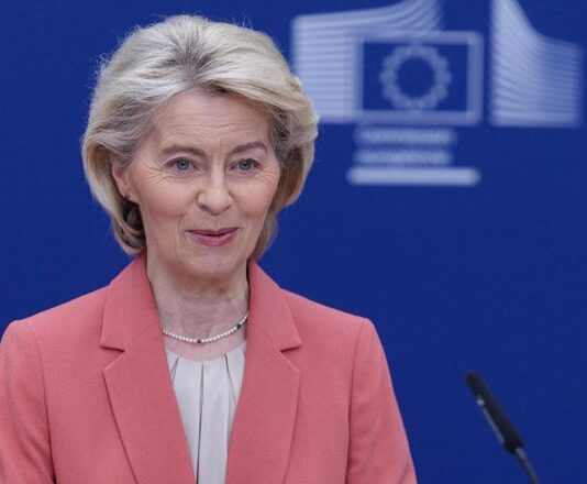 Ούρσουλα φον ντερ Λάιεν φωτο ΑΠΕ EPA OLIVIER MATTHYS