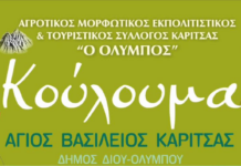 Δήμος Δίου-Ολύμπου: Γιορτάστε τα Κούλουμα στον Άγιο Βασίλειο Καρίτσας