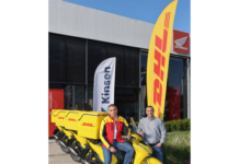 Η Kinsen μέσω της Saracakis Leasing υλοποιεί συμφωνία με τη DHL για leasing 13 Honda SH150