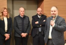 Πολιτισμική Επίσκεψη Στρατιωτικών της Ανώτατης Στρατιωτικής Διοίκησης Ηπείρου και Μακεδονίας (NRDC–GR) στο κτίριο της Σχολής Αριστοτέλους στη Νάουσα