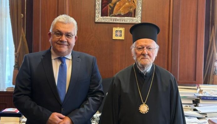 Οικουμενικός Πατριάρχης και Νίκος Παπαϊωάννου