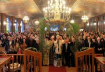 Ο Αρχιεπίσκοπος Θυατείρων στον Ι. Ναό Αποστόλου Λουκά Μπέρμιγχαμ