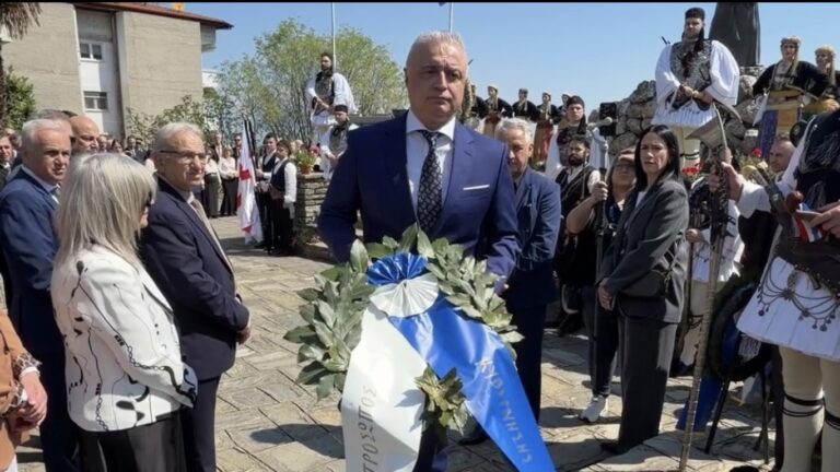 Δήλωση Υφυπουργού Ανάπτυξης Λάζαρου Τσαβδαρίδη στις εκδηλώσεις μνήμης του Ολοκαυτώματος της Ηρωικής Πόλεως Νάουσας