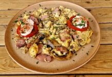 Ομελέτα με μανιτάρια, αλλαντικά και πιπεριά – Νοστιμιά και ευκολία