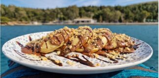 Pancakes με σοκολάτα και μπισκότο – Απόλαυση γλυκιά …