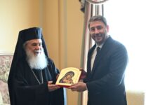 Ν. Ανδρουλάκης: «Είμαστε στο πλευρό σας για την προστασία των δικαιωμάτων του Πατριαρχείου, των χριστιανών της Μ. Ανατολής και την υπεράσπιση του νομικού καθεστώτος των Αγίων Τόπων»