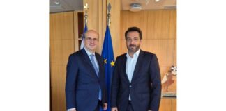 Συνάντηση Τ. Μπαρτζώκα-Κ. Χατζηδάκη – Στο επίκεντρο οι αγρότες, οι κτηνοτρόφοι και τα μεγάλα έργα υποδομής