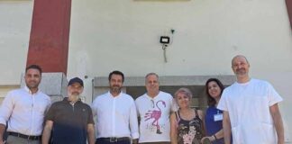 Τάσος Μπαρτζωκας Επίσκεψη στο Νοσοκομείο Νάουσας