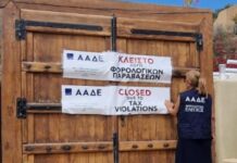 ΑΑΔΕ: 48ωρα «λουκέτα» και πρόστιμα σε εστιατόρια, mini market και ενοικιαζόμενα δωμάτια σε Σαντορίνη και Νάξο