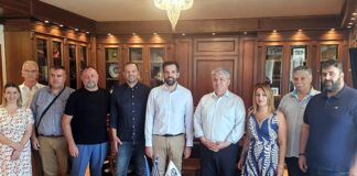 Επίσκεψη του Δημήτρη Νατσιού στο Επιμελητήριο Ημαθίας