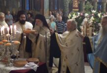 Αλεξάνδρεια : Πανηγυρικός Εσπερινός για τη γιορτή της Κοιμήσεως της Θεοτόκου στον ομώνυμο Ιερό Ναό – Βίντεο – Φώτο