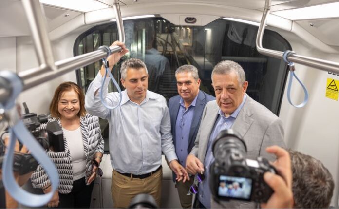 Μετρό Θεσσαλονίκης -Χρ. Δήμας - φωτο ΑΠΕ - Ν. ΑΡΒΑΝΙΤΙΔΗΣ