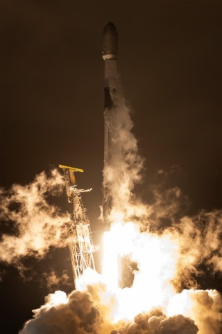 Rocket launch for Hyperion and Posidonia satellite launch