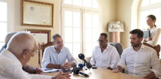 Κυρ. Μητσοτάκης από Καστελλόριζο: Στην επόμενη τετραετία θα κλείσουμε όλα τα ανοιχτά μέτωπα – 37 έργα για τη Μεγίστη