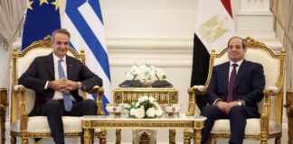 Στο Ελ Αλαμέιν ο πρωθυπουργός – Συνάντηση με Αμπντέλ Φατάχ αλ-Σίσι