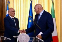 Ιταλία-Ν. Δένδιας: «Το ζητούμενο, για την Ελλάδα και την Ιταλία, δεν είναι μόνον η μεταβίβαση των δυο φρεγατών, είναι η στενή συνεργασία με αναβάθμιση της αποτρεπτικής ισχύος»