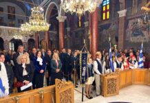 Με επισημότητα τιμήθηκε η επέτειος του «Όχι» στον Δήμο Δίου-Ολύμπου, παρά τη ματαίωση των μαθητικών παρελάσεων λόγω βροχής