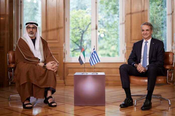 ΜΗΤΣΟΤΑΚΗΣ Κ ΣΥΝΑΝΤΗΣΗ ME ΠΡΙΓΚΗΠΑ ΔΙΑΔΟΧΟ ΑΜΠΟΥ ΝΤΑΜΠΙ - Φωτο ΑΠΕ-ΓΤΠ-Δ. ΠΑΠΑΜΗΤΣΟΣ